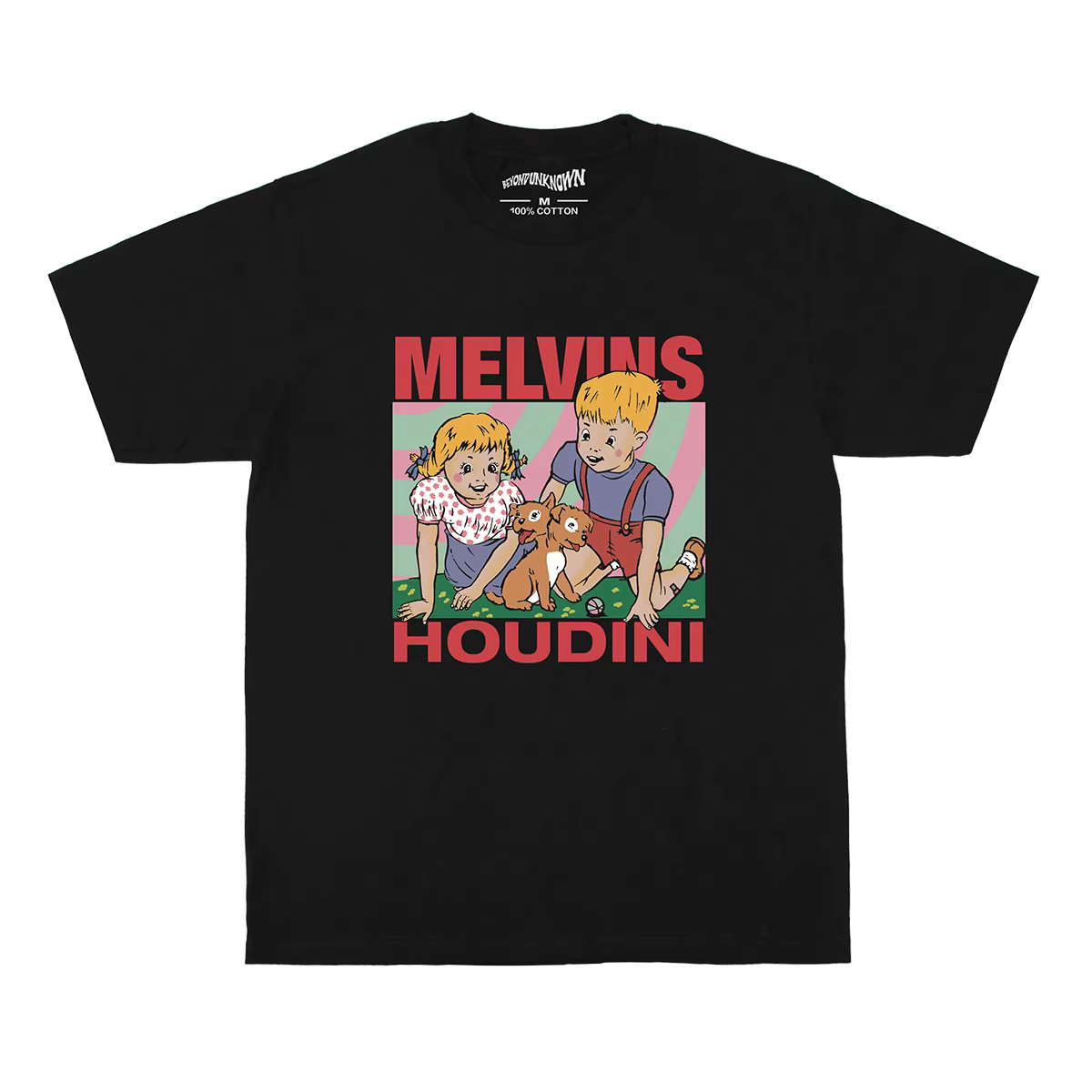 Melvins T-Shirt Houdini Stoner Rock Grunge bande casque vêtements pour hommes à manches courtes été 
