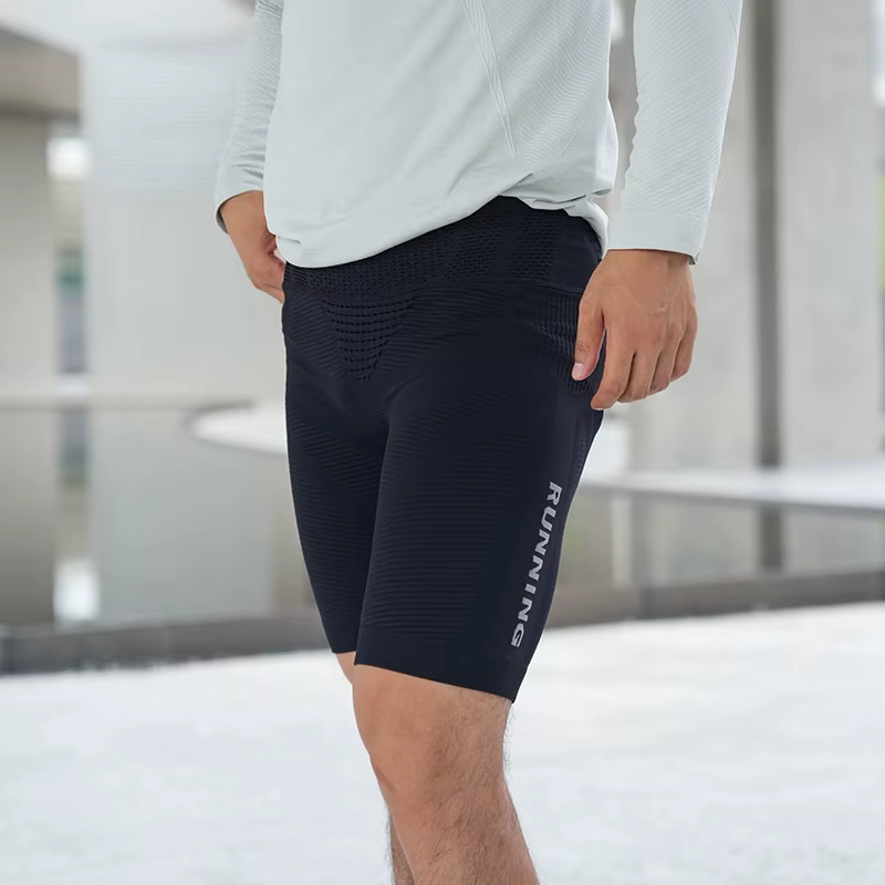 Hommes en plein air course Shorts mâle conseil GYM exercice Fitness Legging entraînement basket-ball