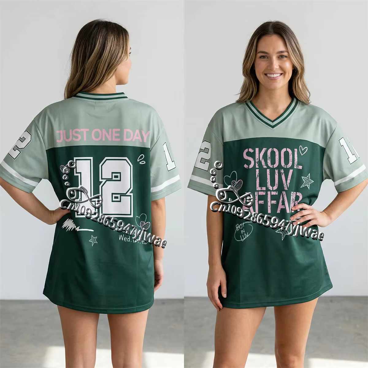 T-shirt de football Skool Luv Affair World Tour 2026 Comeback Merch, cadeau Kpop pour les fans, t-sh