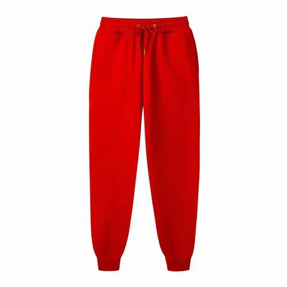 Pantalon de survêtement décontracté pour hommes, pantalon de sport en polaire, unisexe, mode, couleu