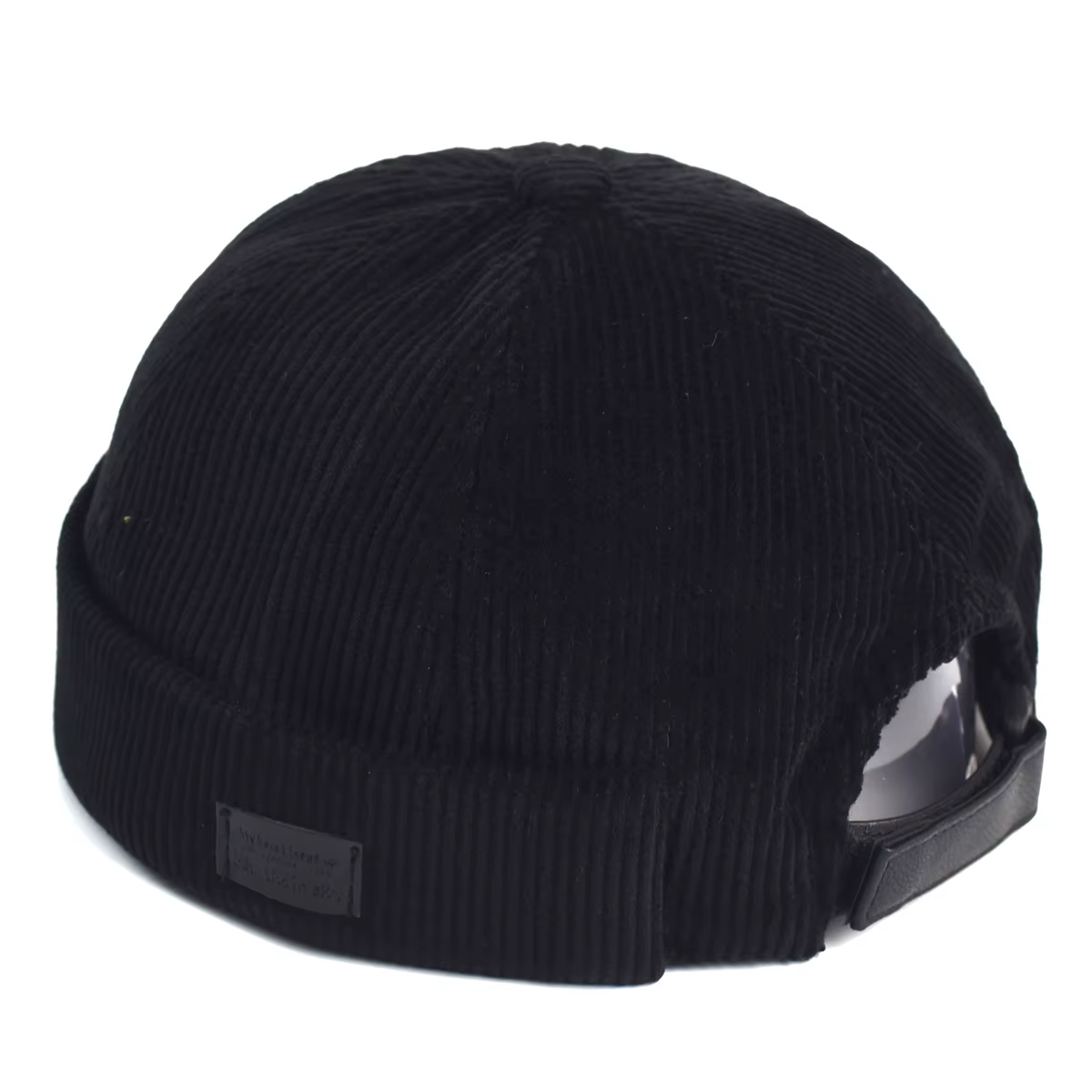 Bonnet rétro unisexe, casquette solide, Streetwear Hip Hop, chapeaux sans bords, Vintage, en velours