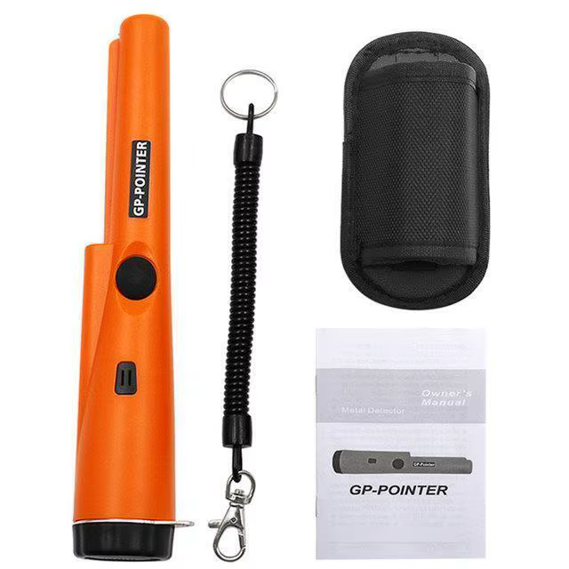 Treasure Hunter – détecteur de métaux portatif, pointeur, sonde anti-rayures, repérage du métal, éta