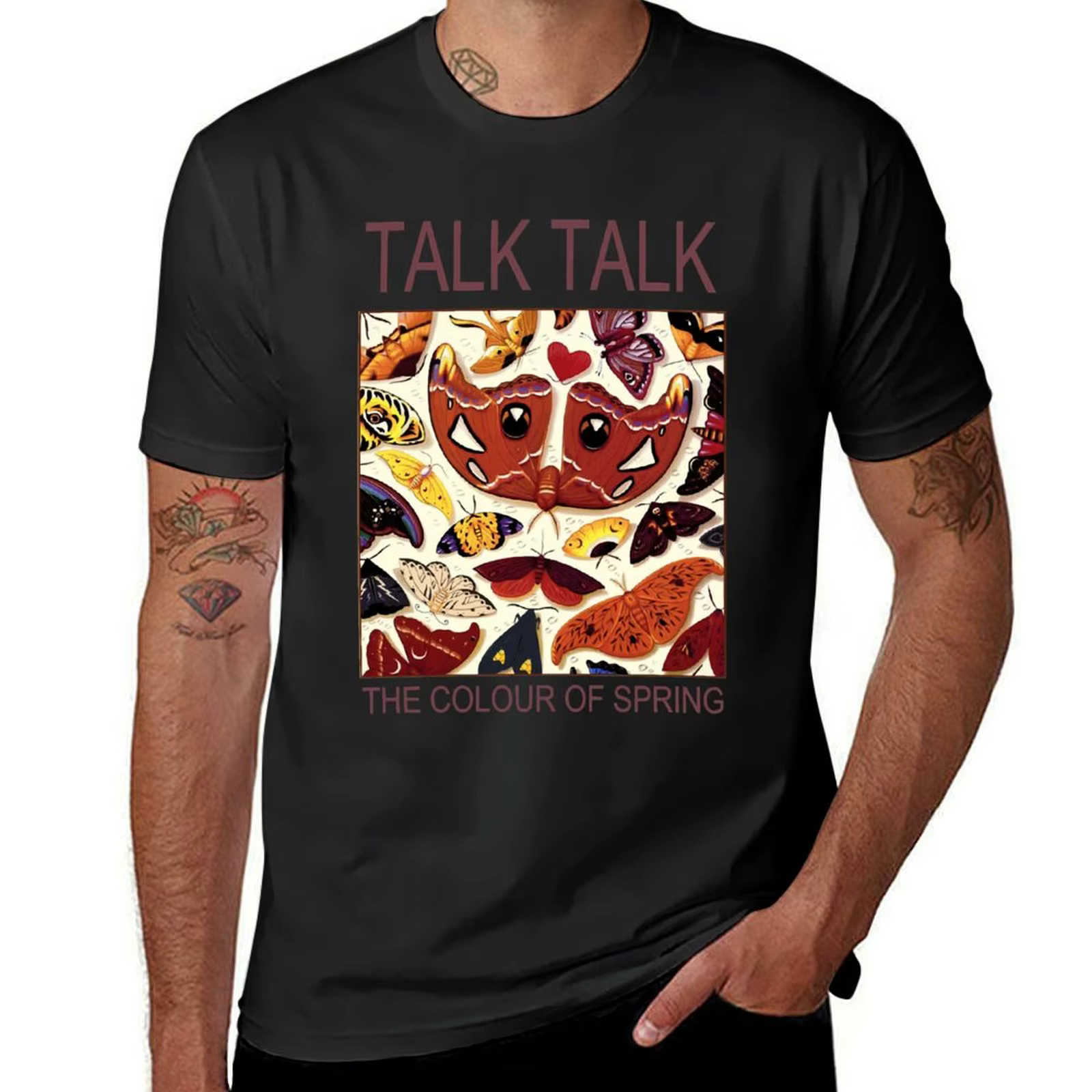 T-shirt Talk Talk - The Colour of Spring, Vêtements esthétiques pour garçons, Économie HeavyFriendme