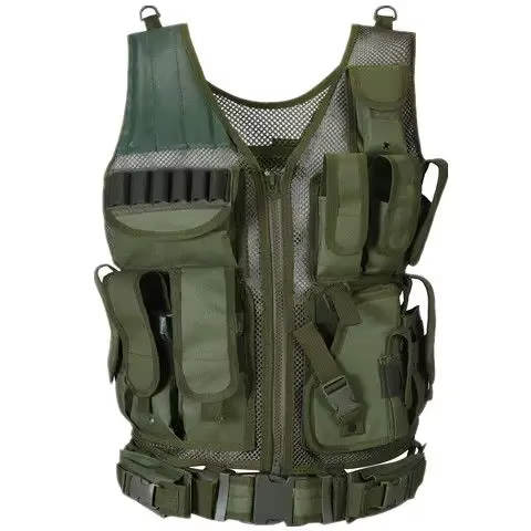 Gilet tactique militaire SWAT multi-poches, armure corporelle de Combat dans la Jungle pour la chass
