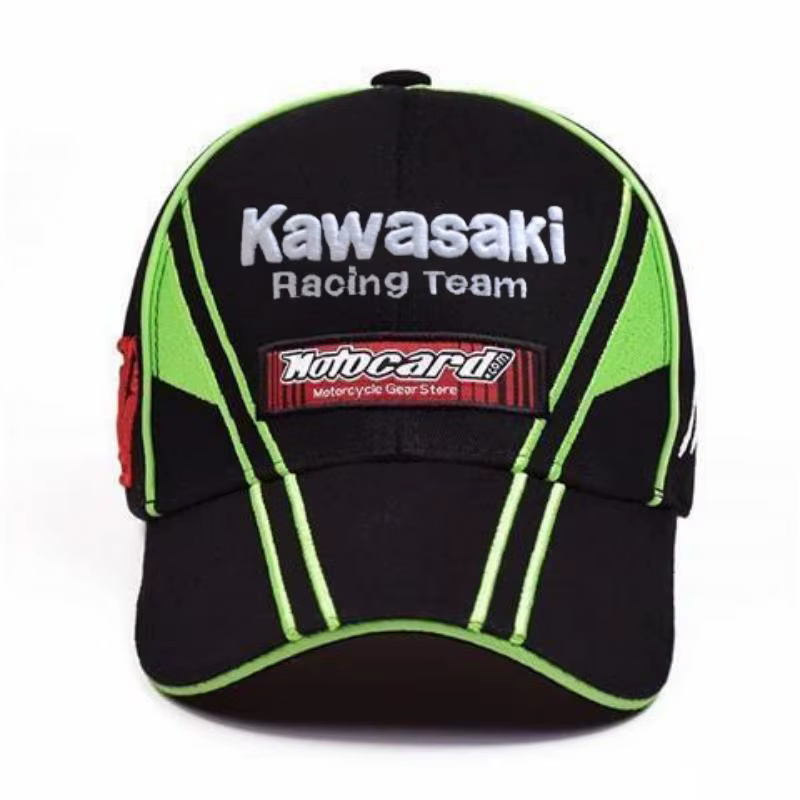 Casquette de baseball Kawasaki pour moto, chapeau de soleil réglable d'été, protection solaire, pour