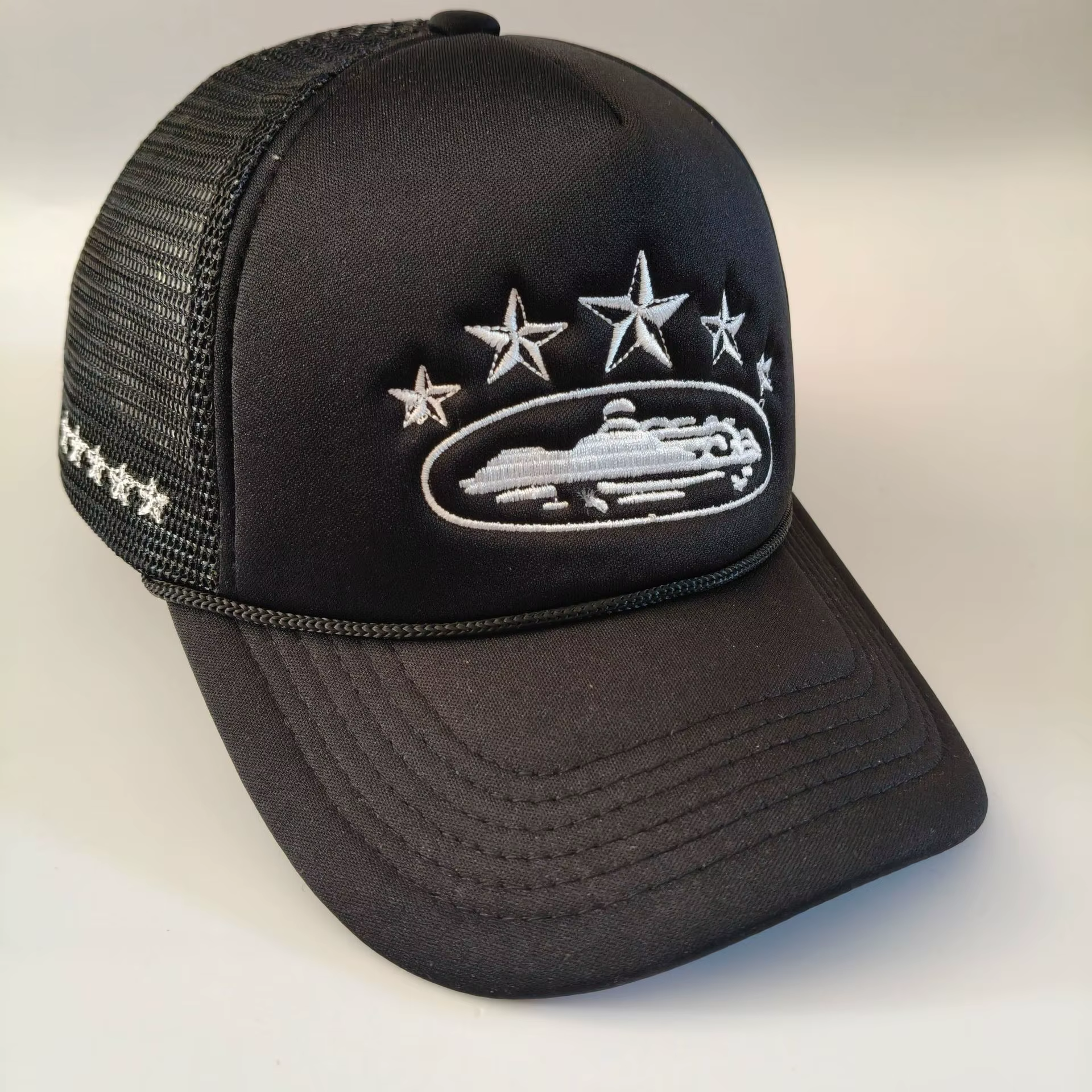 Casquettes de camionneur tendance Hip Hop, marque Five Star Cruise Ship, brodées, en maille, pour l'