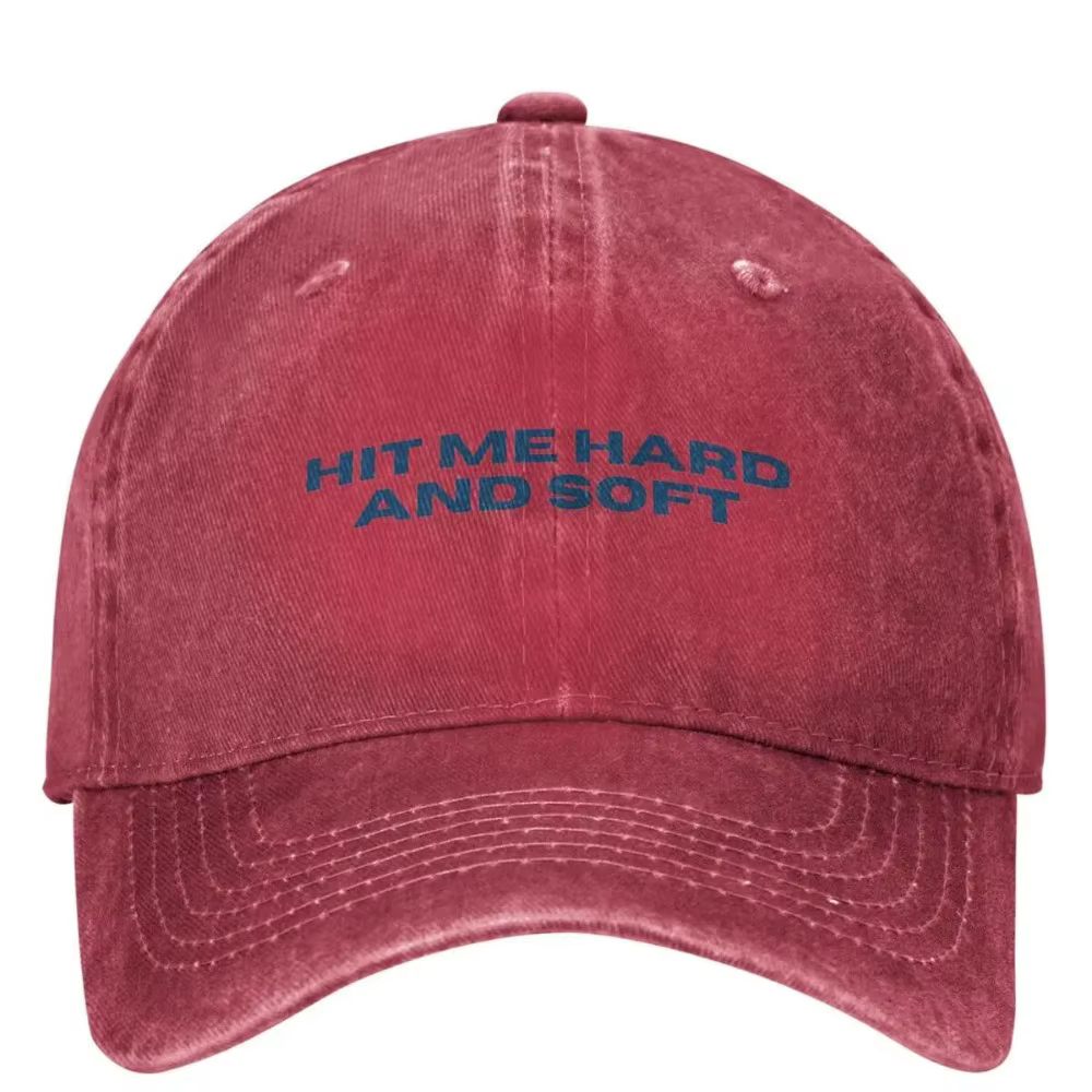 Classique Hit Me dur et doux BILLIEs 2025 casquettes de Baseball unisexe Style en détresse coton cas