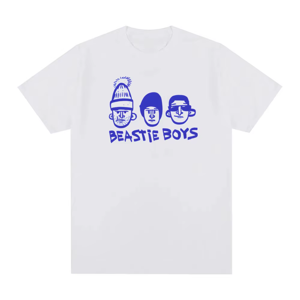 T-Shirt avec logo Beastie Boys, été 2026, confortable, style Harajuku, impression graphique de haute