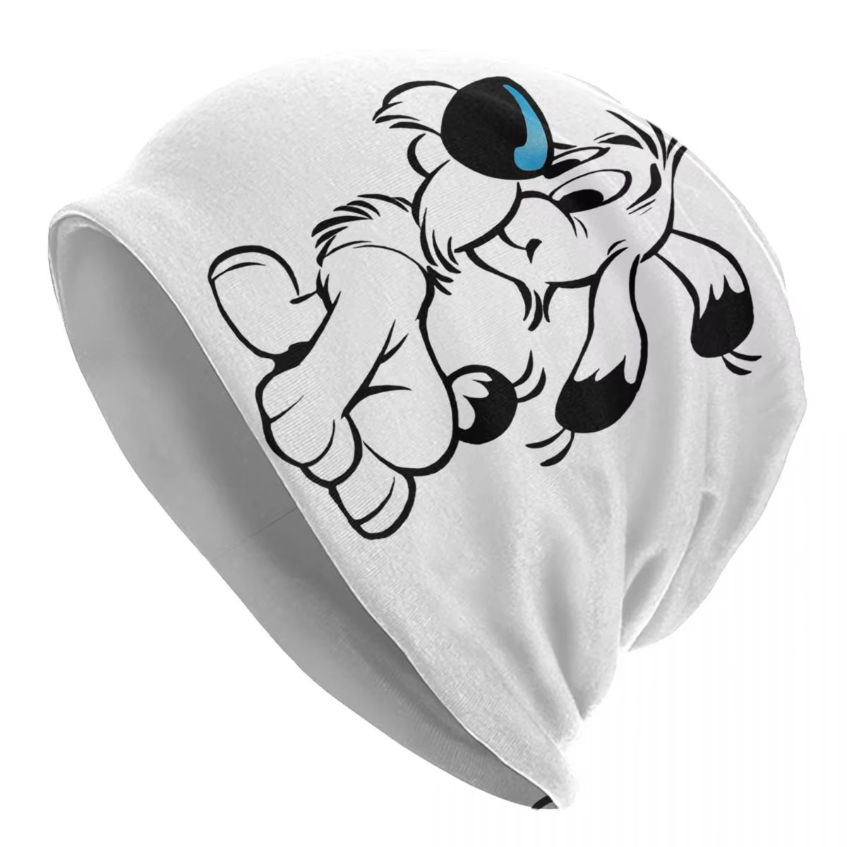 Bonnets personnalisés Astérix et Obélix Dogtravaillait x, Skullies, Bonnets, Bonnets, Bonnet, Attach
