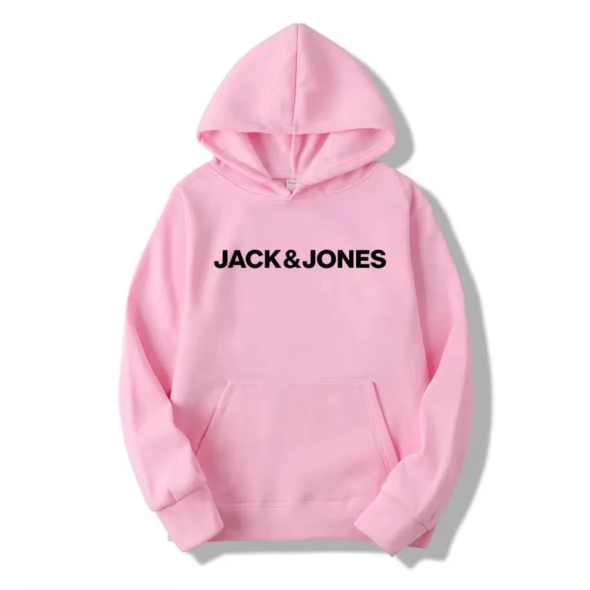 Jack & Jones Sweats à capuche pour hommes et femmes, vêtements de sport imprimés confortables, ample