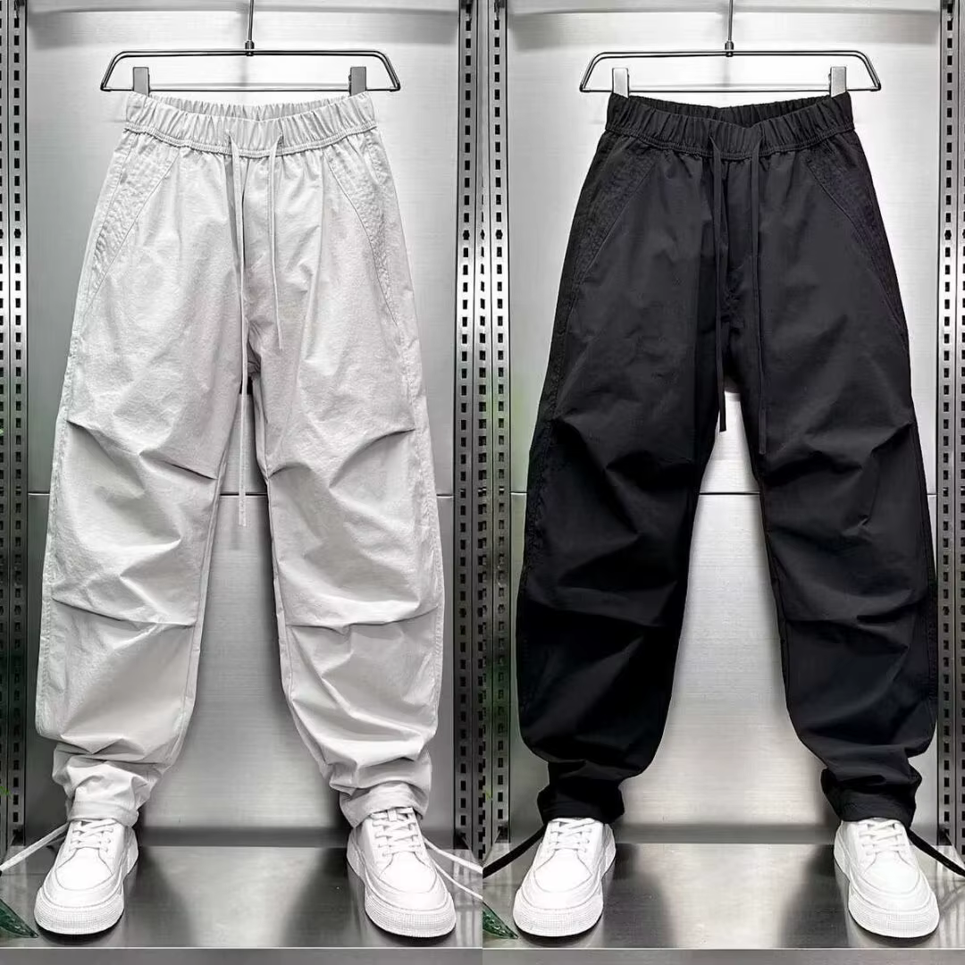 Pantalons d'été pour hommes, Jogging, gymnastique, coréen Dongdaemun, 2024, vêtements populaires cor