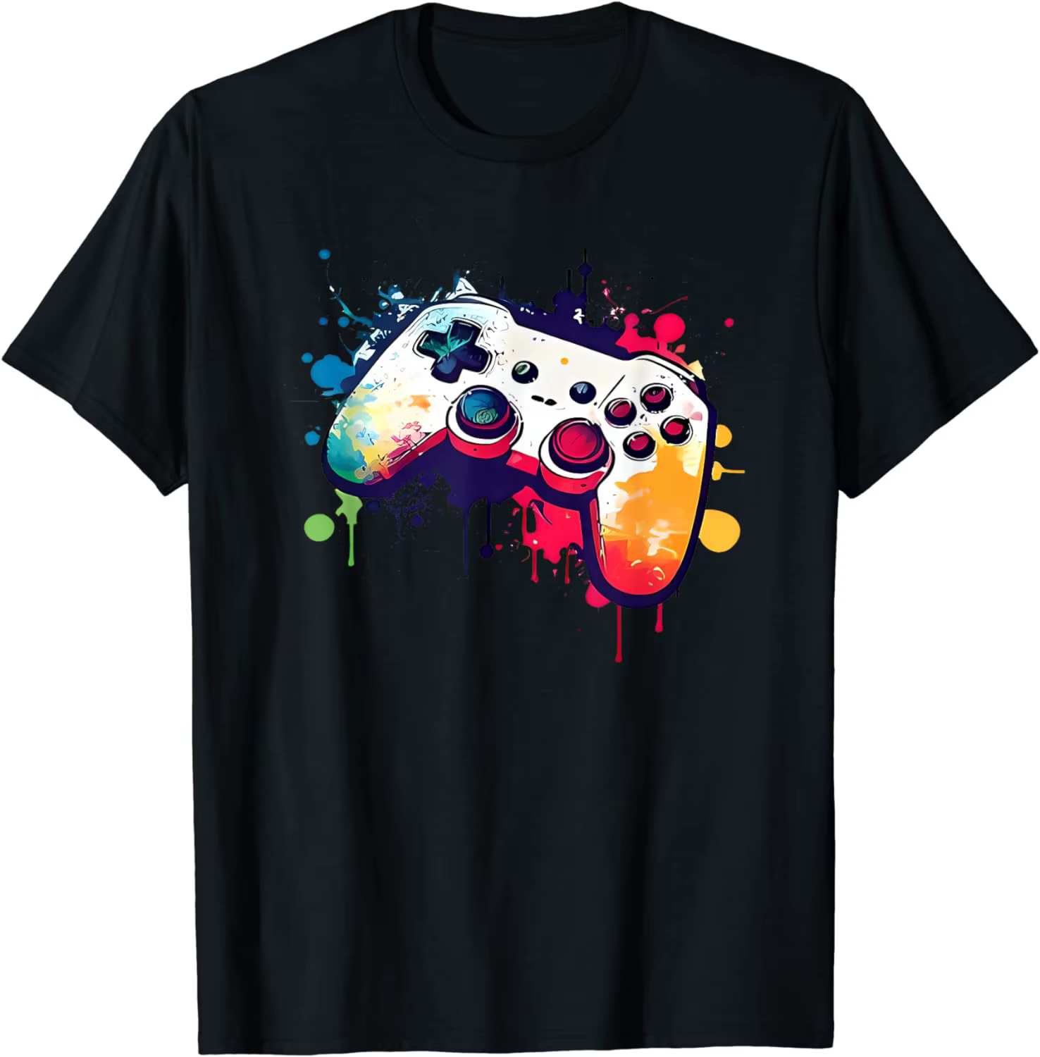 Contrôle de toutes les choses contrôleur de jeu vidéo Gamer garçons hommes T-Shirt Streetwear graphi