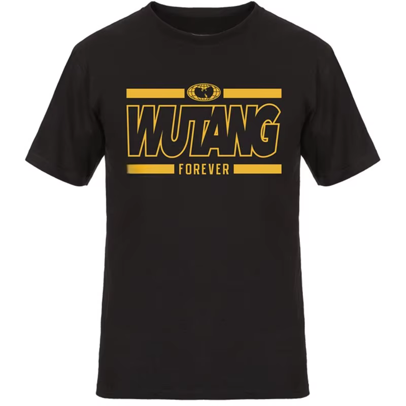T-shirt décontracté du groupe de rap légendaire Wu-Tang Clan, pour hommes et femmes, marque de luxe,