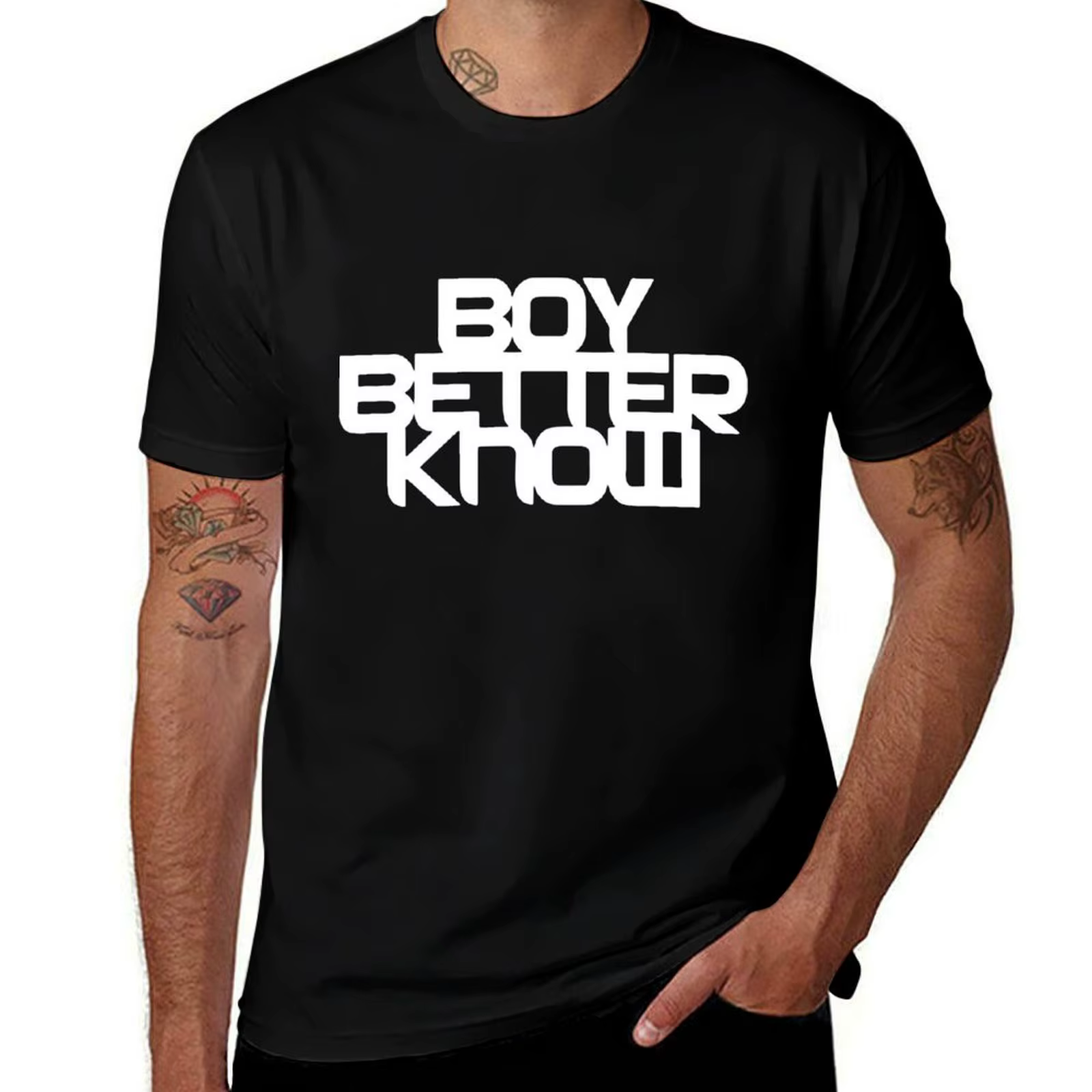BBK Boy Better Know T-Shirt t-shirts pour homme coupe ajustée hommes t-shirts graphiques T-Shirt