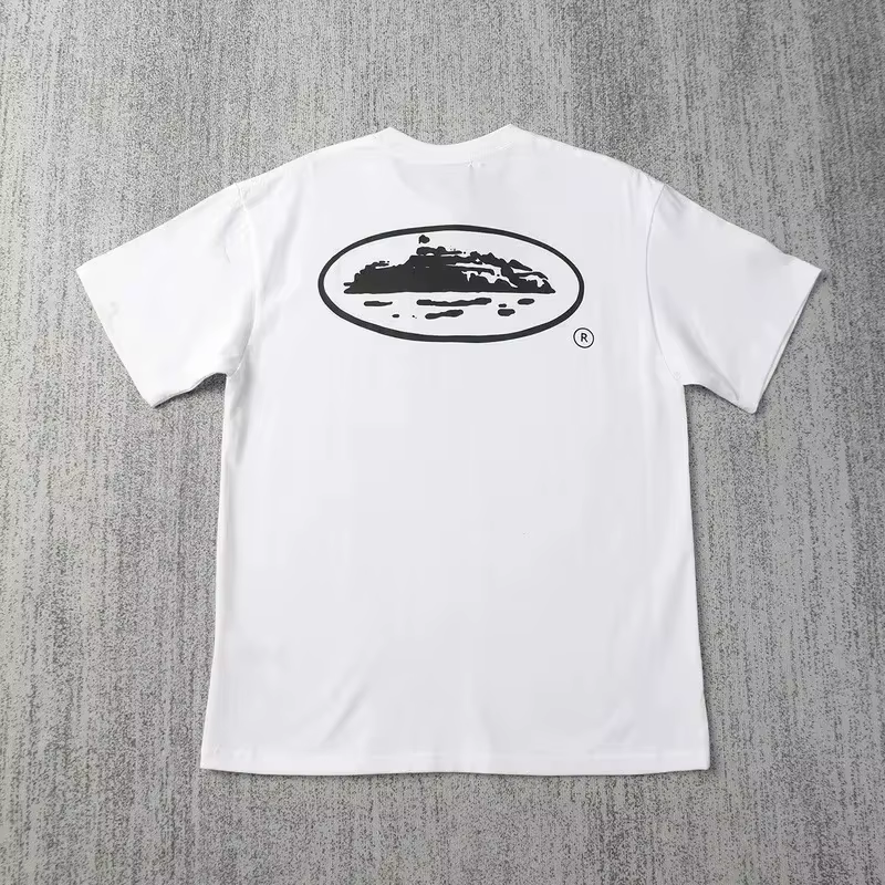 T-shirt décontracté à manches courtes imprimé bateau, col rond ample et respirant, nouvelle collecti