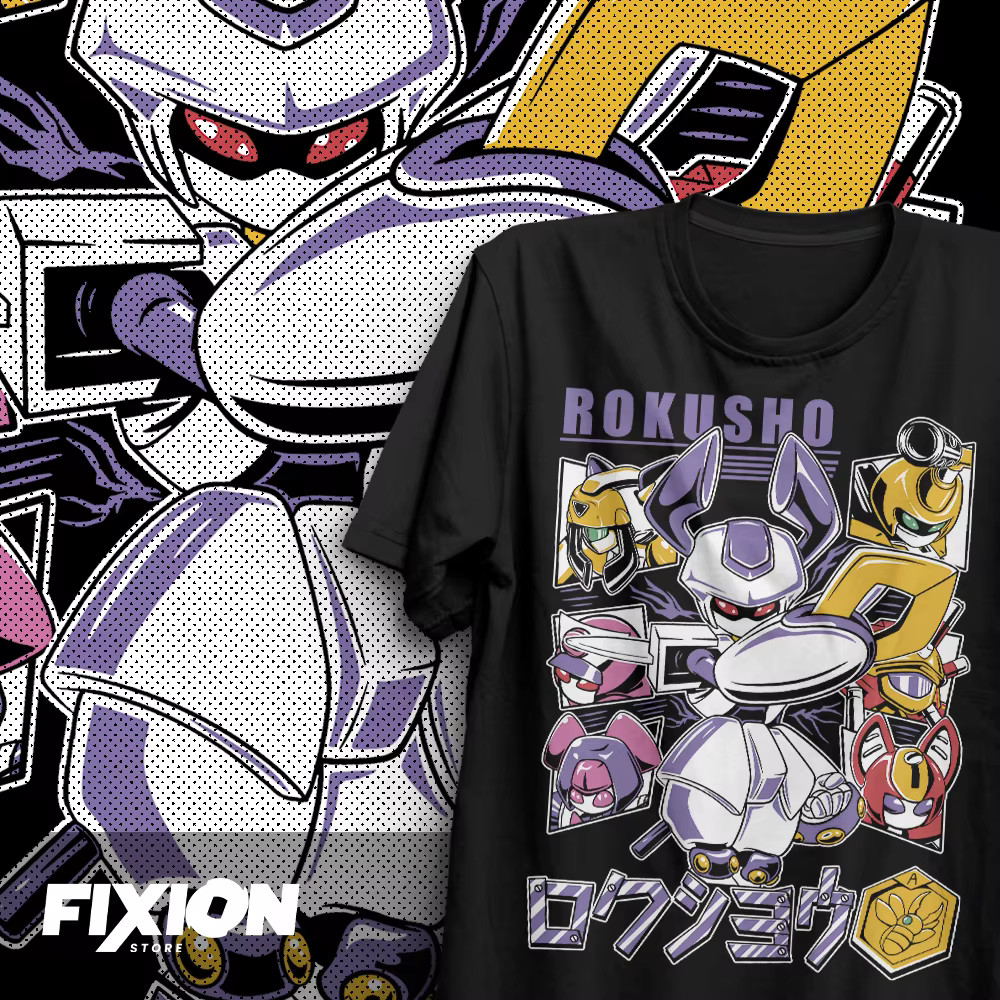 T-shirt Manga en coton de toutes tailles, cadeau pour les amoureux de l'anime, Medabots, Metabee GC
