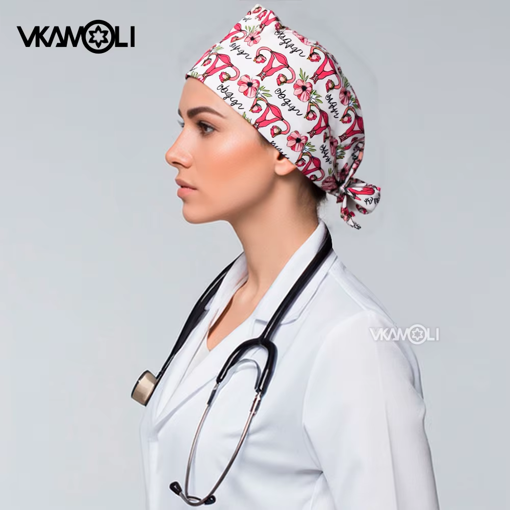 casquette de travail avec bonnet de gommage pour médecins, hôpitaux et cliniques, casquette chirurgi