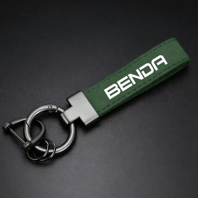 Porte-clés en cuir et daim, accessoires de moto pour Keeway BENDA LFC 700 Benda 700 LFC Pro LFS 700