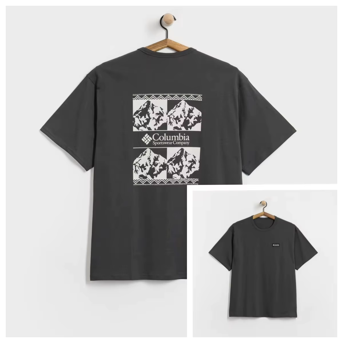 T-shirt décontracté classique de marque outdoor - T-shirt en coton à motifs - Convient aux hommes et