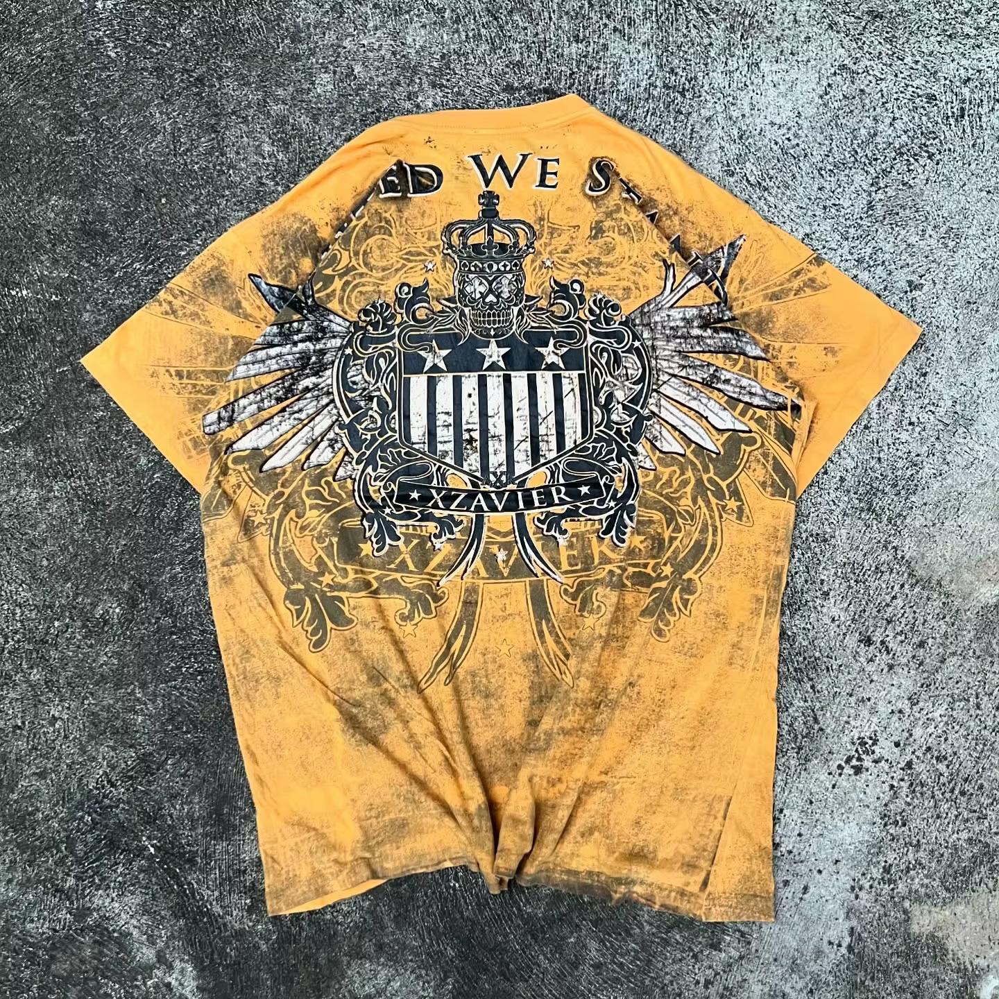Nouvelle série Tapout T-Shirts unisexe rétro américain gothique été décontracté hauts hip-hop Punk i