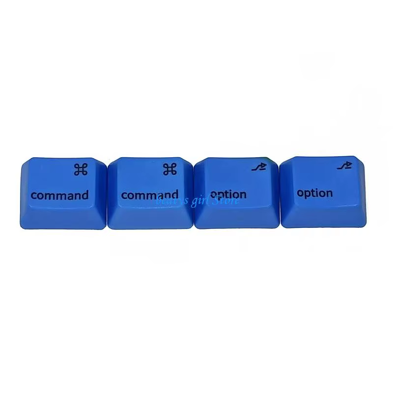 C7AB 4PCS KEYCAP COUPS COMMUNES COURCES SUBBABLES PBT SUBBABLE POUR MACOS CHERRY MX Switch OEM