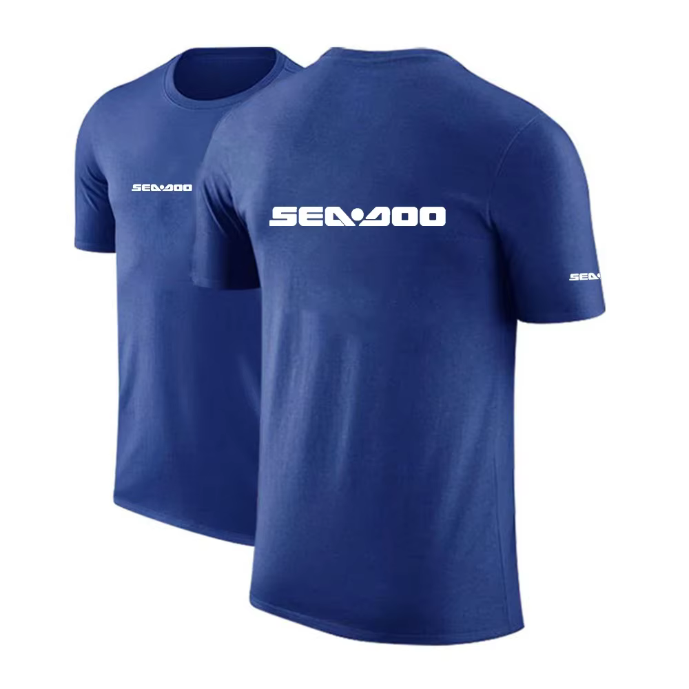 Sea Doo Seadoo Moto – t-shirt de sport imprimé pour hommes, à manches courtes, en coton classique, d