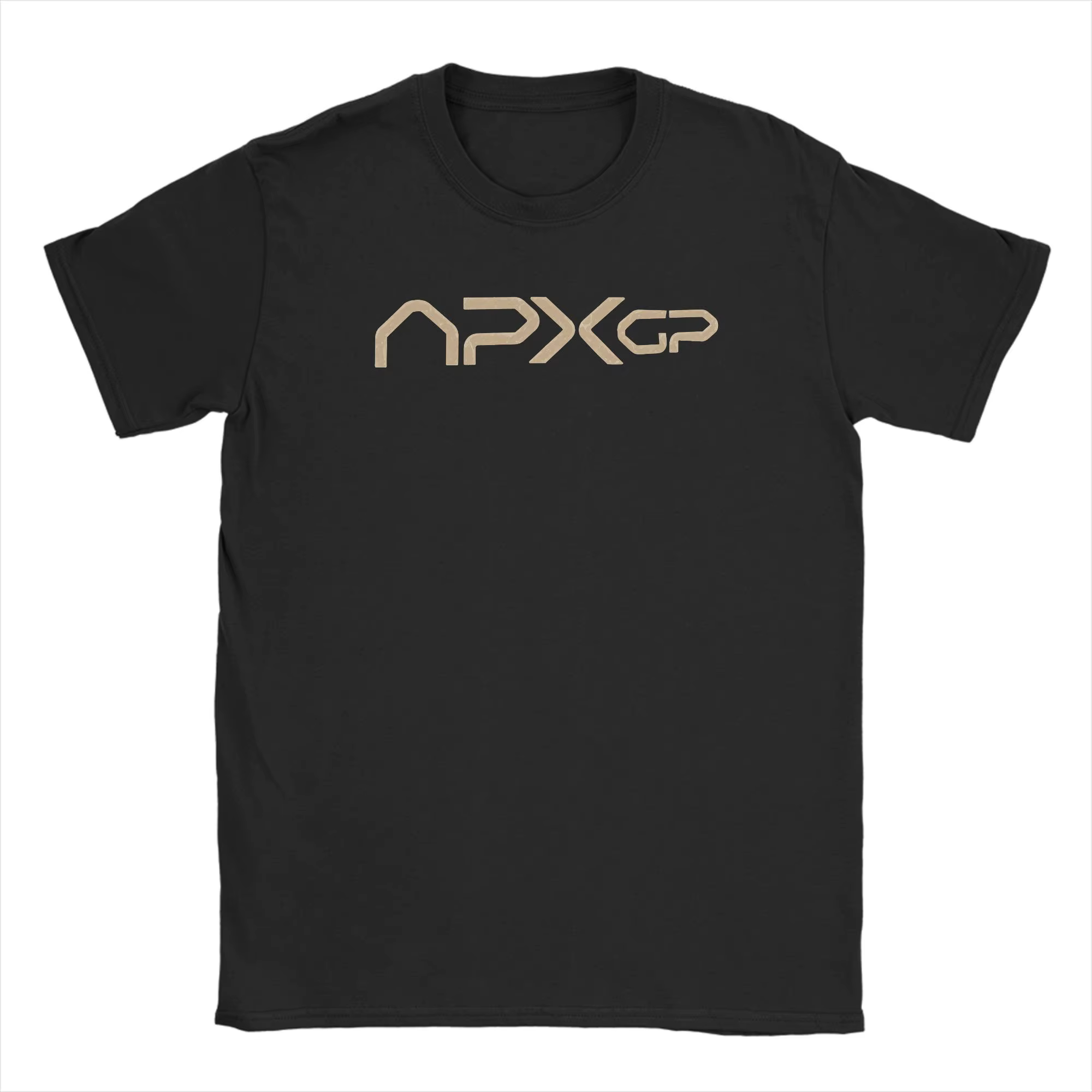 APX GP A-Apex T-shirts pour hommes, t-shirt à manches courtes, col rond, en pur coton, 4XL, 5XL, 6XL
