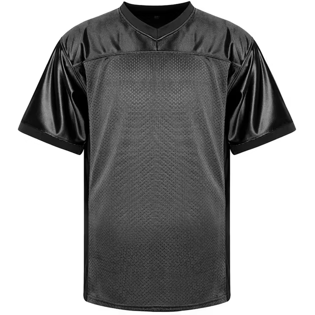 Maillot de sport de football vierge pour hommes, vêtements de sport de plein air, t-shirt d'entraîne