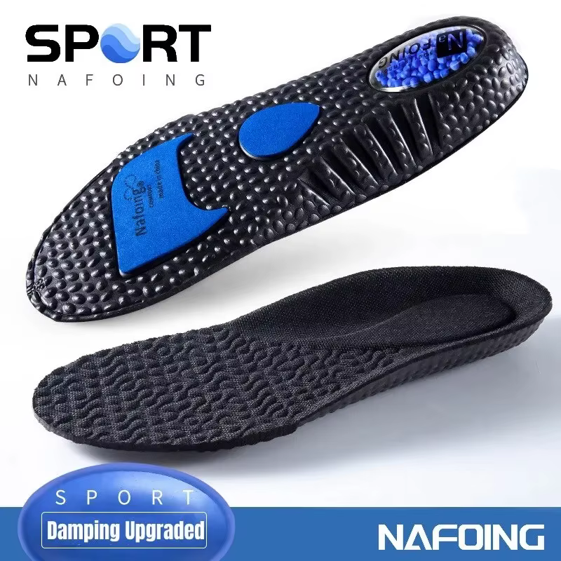 Semelles intérieures de sport améliorées à Absorption des chocs, coussinets de baskets de course à h