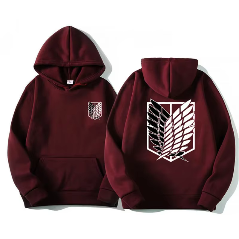 Sweat à capuche pour hommes sweat à capuche Anime hommes et femmes Streetwear pull Harajuku Shingeki