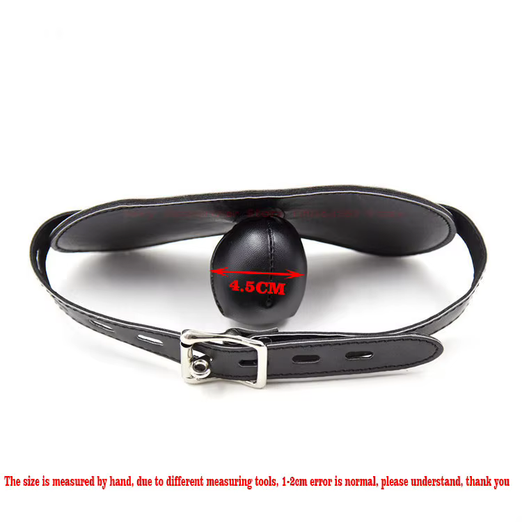 Bondage gode bouche Gag Bdsm esclave chien masque Gag formation Gag Bondage cuir bandeau bouche ouve