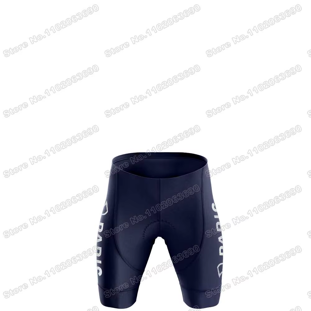 Ensemble de Maillot de Cyclisme 2026 Paris,Vêtements de cyclisme France PCO,Tenue Kits d'été à manch