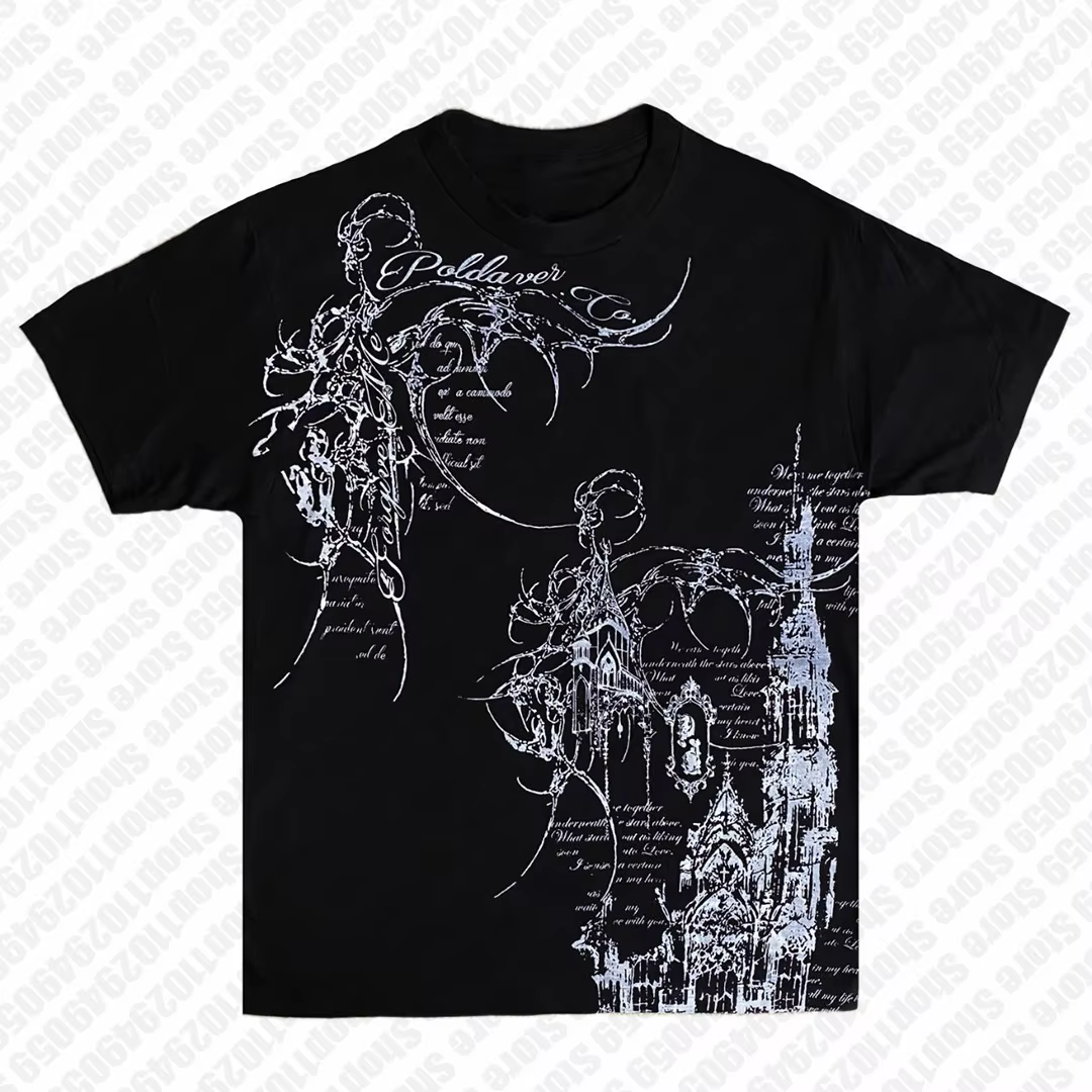 Vêtements Vintage pour femmes, T-shirts pour bébés, haut Emo Goth Kawaii, étoile gothique, Style Y2k