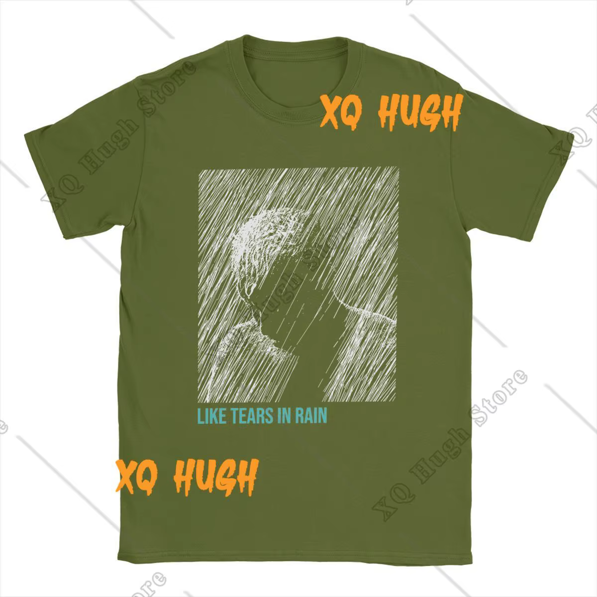 T-shirt manches courtes col rond homme, vintage, en coton, Y2K, Harajuku, avec des coureurs sphpopul
