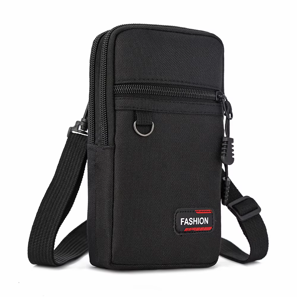 Étui pour téléphone portable pochette taille sac multifonction en plein air décontracté hommes taill