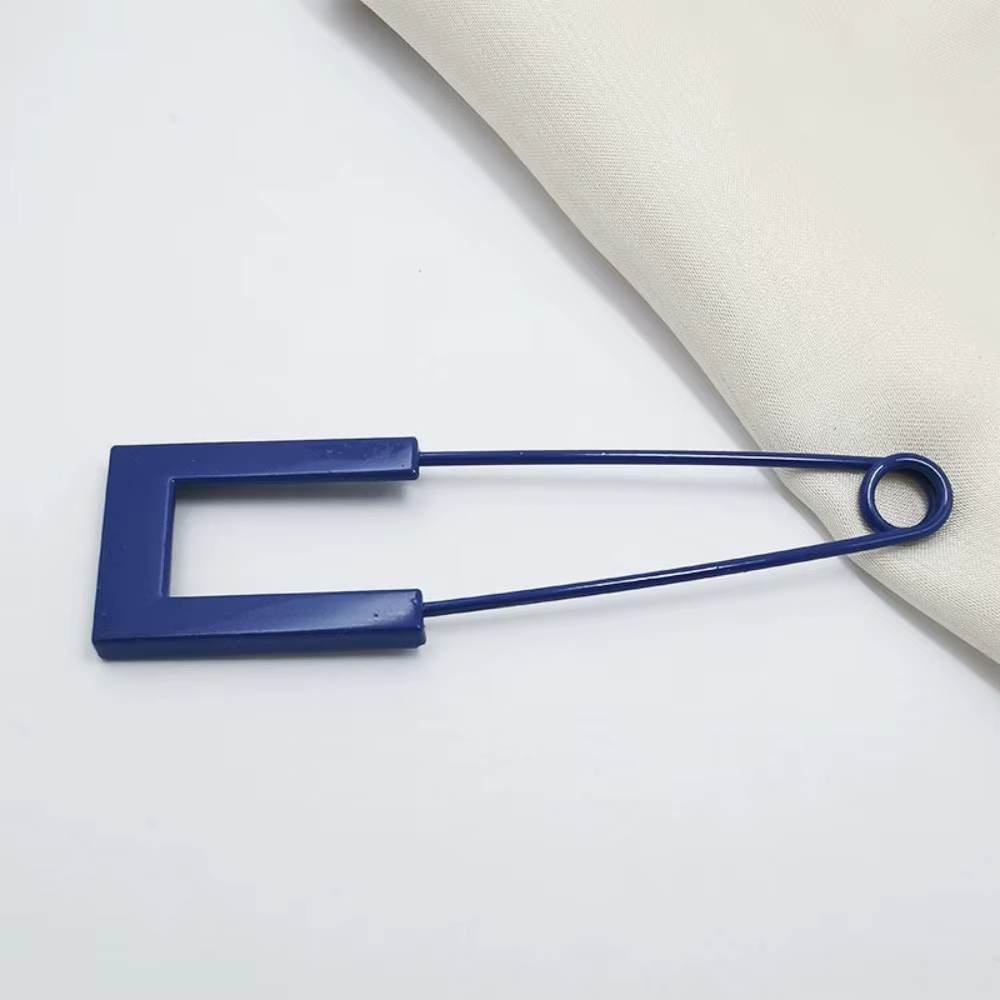 Nouvelle Broche Rétro Fluorescente en Alliage, Grande Épingle Décorative pour Vêtements Femme, DIY, 