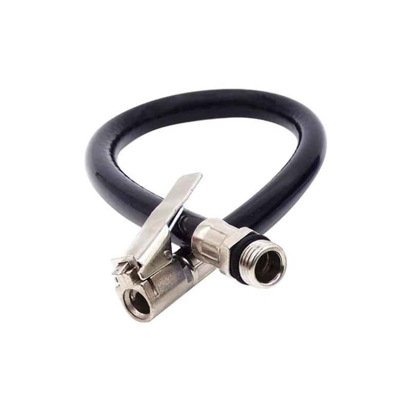 Tuyau de gonflage de pneu tuyau de pneu tuyau de compresseur d'air Portable tuyau en caoutchouc d'ai