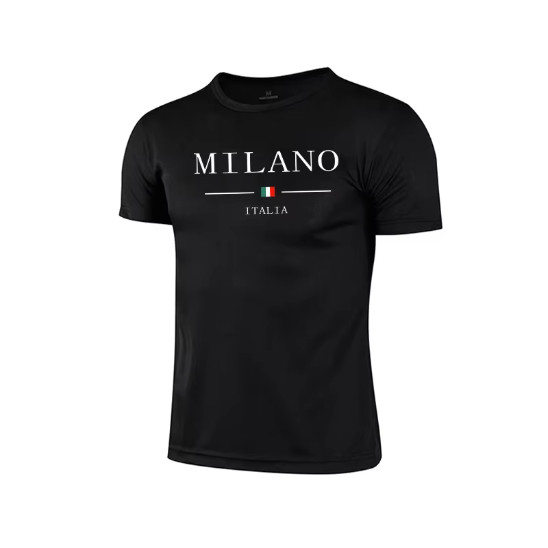 T-shirt pour homme imprimé, décontracté, pour le fitness, l'exercice, le jogging en plein air, le ma