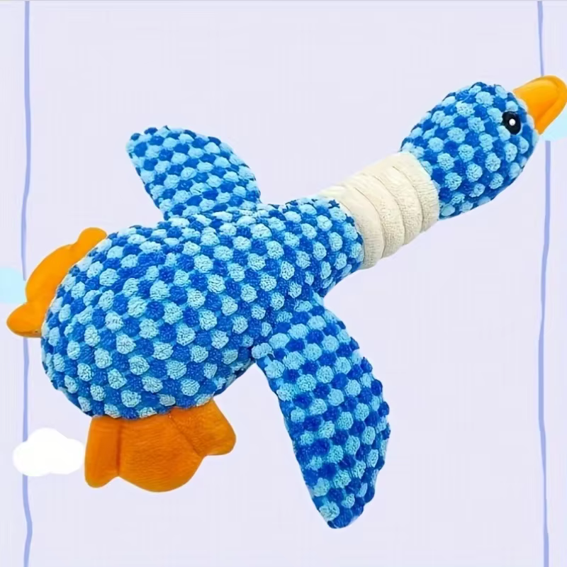 Nouveau jouet pour chien et chat en peluche de velours ananas, double couleur, résistant aux morsure