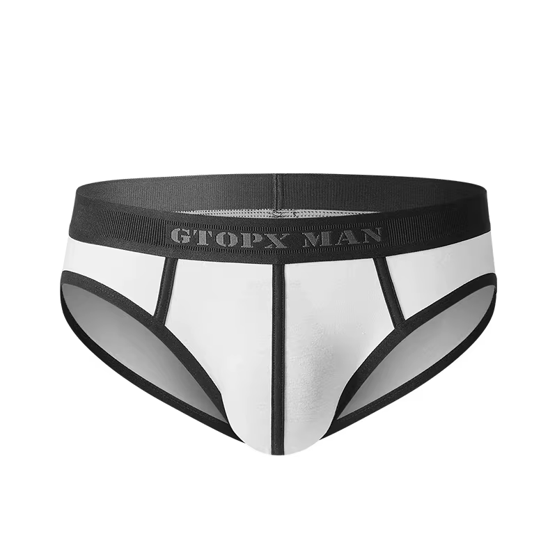 Sous-vêtements pour hommes, caleçons en coton sexy, slips masculins, cueca masculina, grande poche e