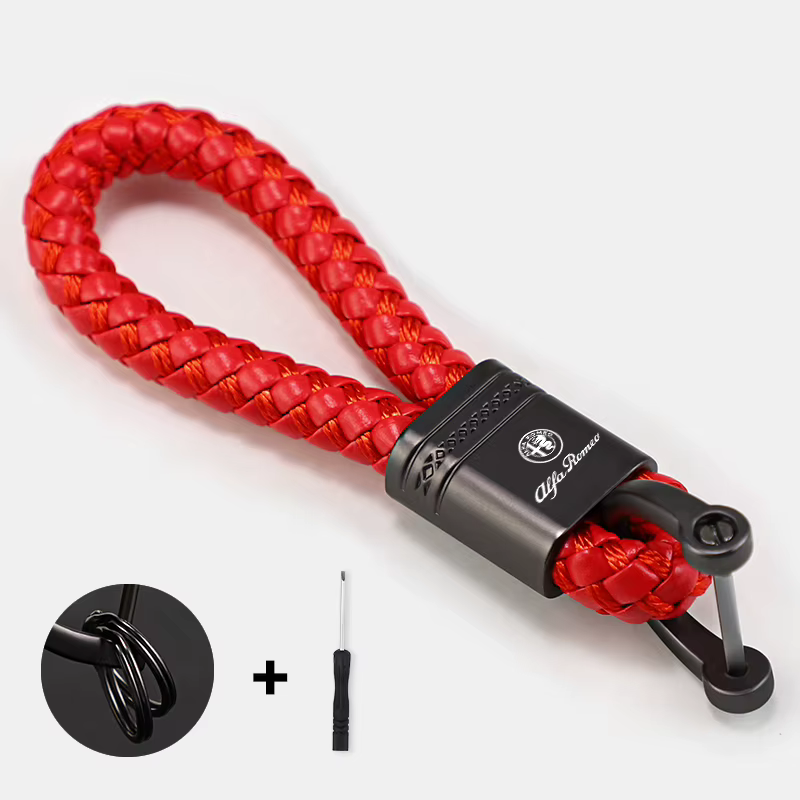 Porte-clés de voiture en métal de haute qualité, accessoires pour Alfa Romeo 159 Giulietta 156 Mito 