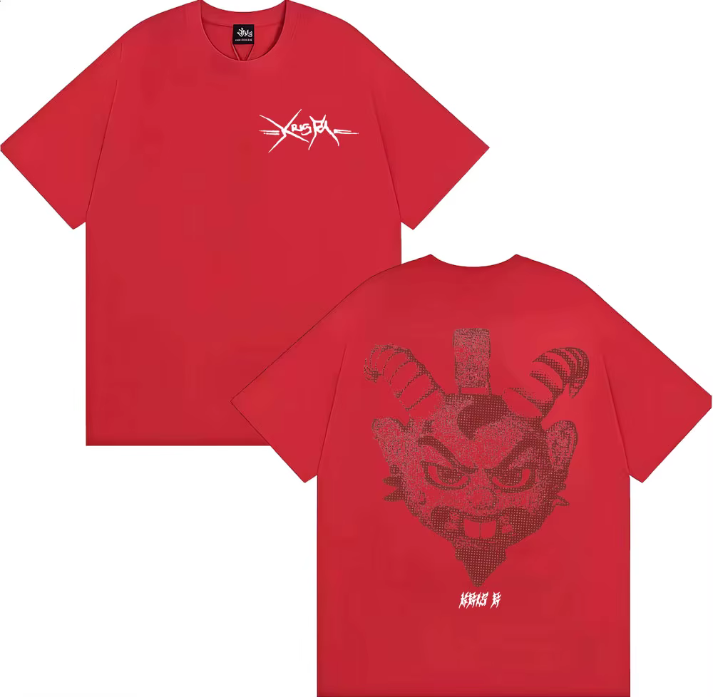 Rappeur Kris R Ec Trap De Medallo Album graphique T-shirts hommes femmes mode Vintage à manches cour
