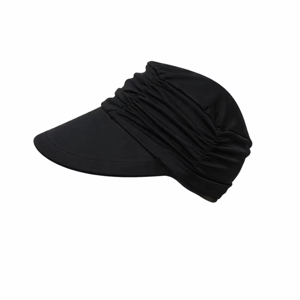 Chapeau de soleil à large bord pour femme, ajustement élastique, protection UV, visière rafraîchissa