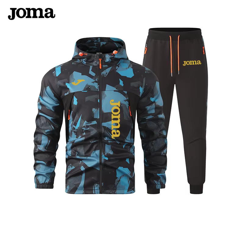 Joma populaire deux pièces vêtements de sport pour hommes costume de jogging vêtements de sport swea