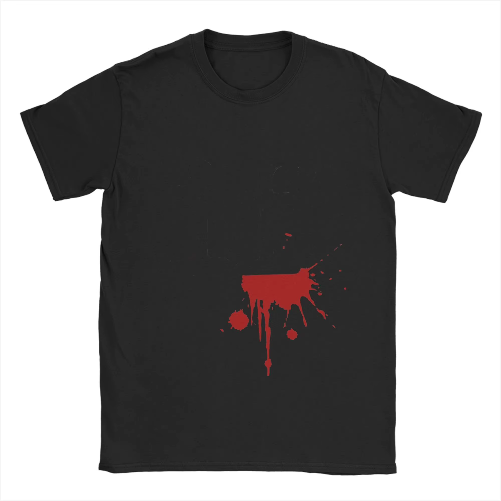 Hommes sans esprit auto-indulgence si T-Shirts 100% coton vêtements Vintage à manches courtes col ro