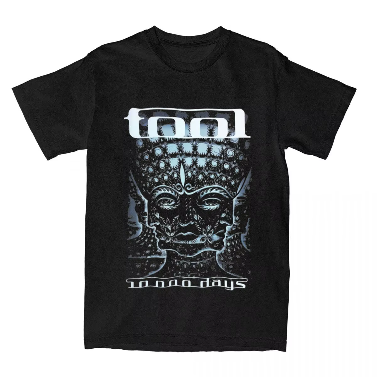 Économie unisexes à manches courtes pour hommes et femmes, Rock Tool Band, Streetwear vintage de loi