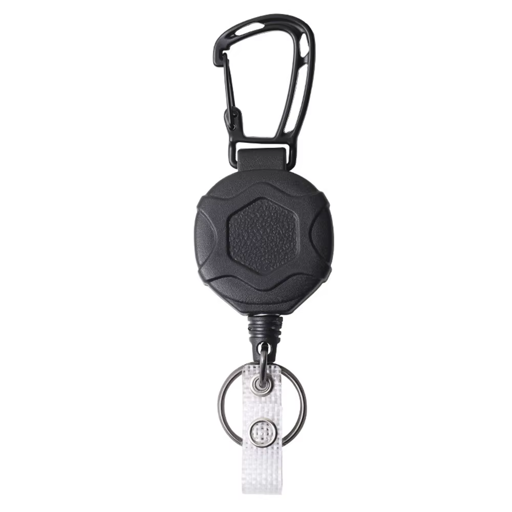 Porte-Clé Télescopique existent en Rouleau Rétractable, Accessoire de Camping, Anti-Cambrioleur, pou