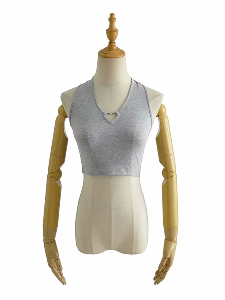 Débardeur doux Femme t-shirt Vintage Cami haut femmes vêtements licou t-shirts mode coréenne vêtemen
