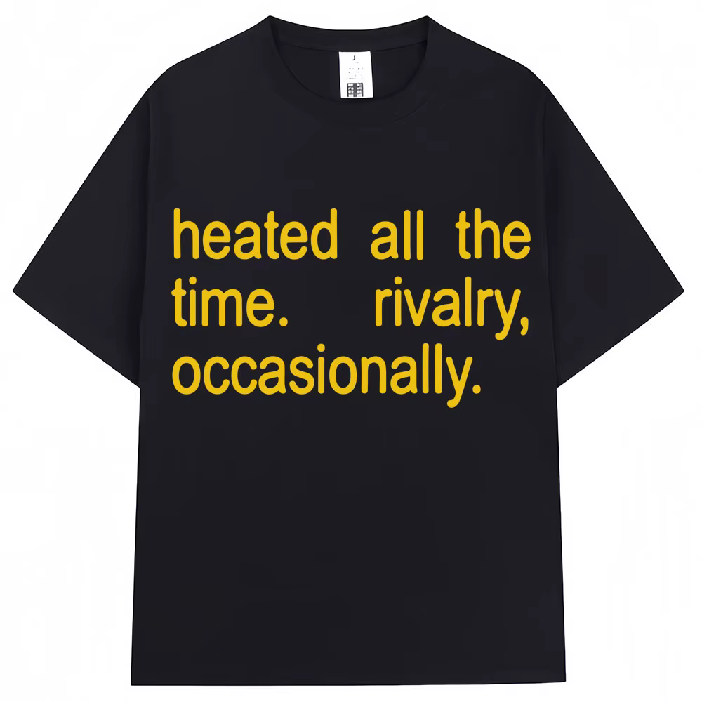 T-shirts graphiques « Heated Rivalry Heated All The Time » pour hommes et femmes, T-shirt populaire 