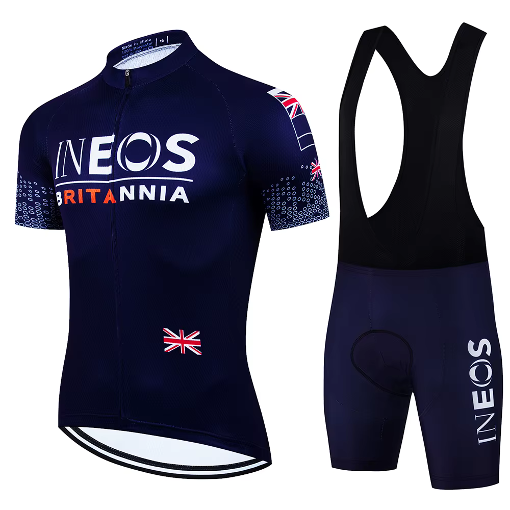 INEOS été homme vêtements de cyclisme pour hommes maillot de vélo ensembles VTT vêtements de sport h